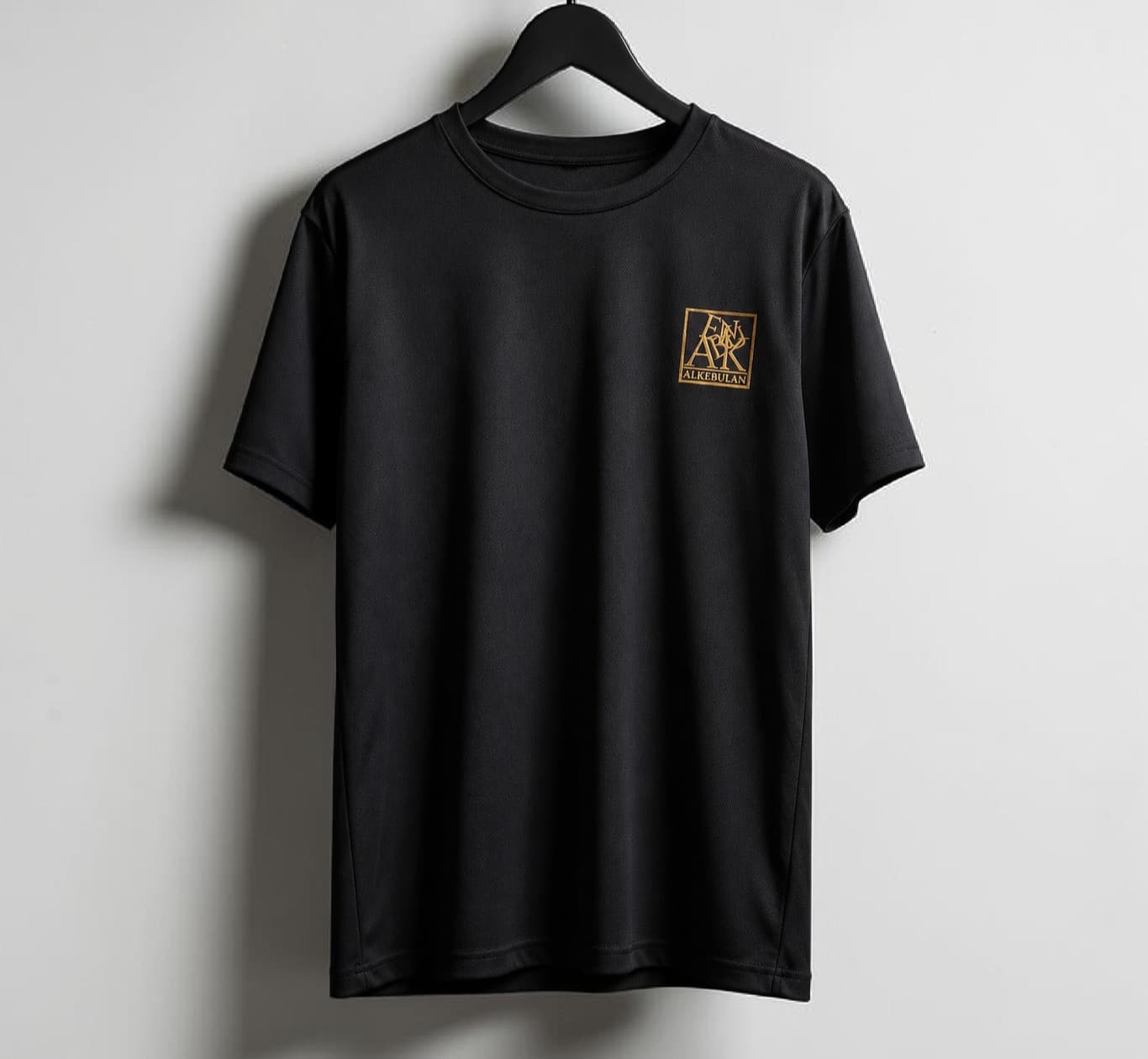 Svart Alkebulan-t-shirt